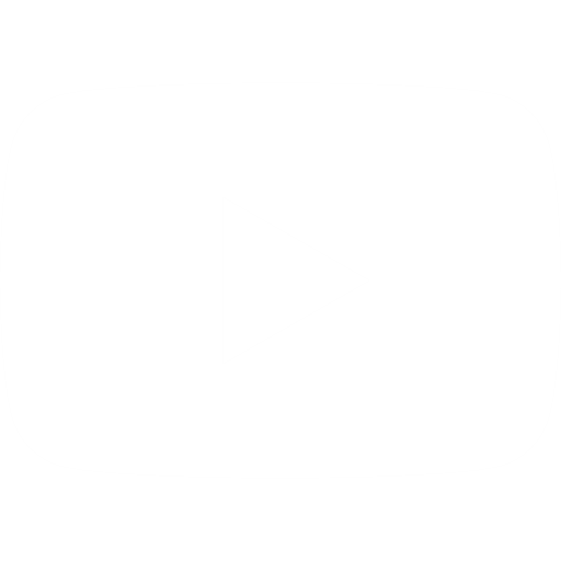 youtube app white icon